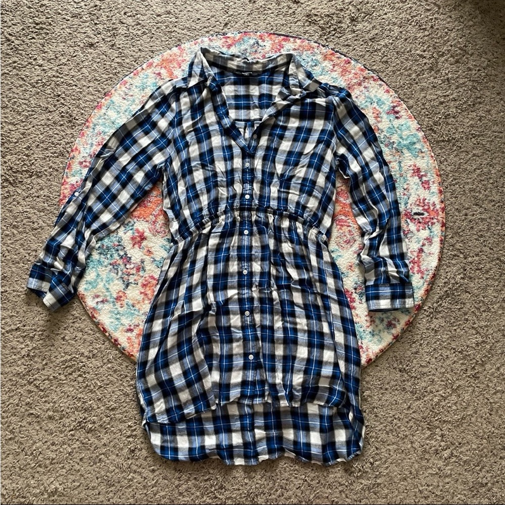 Express Shirt Dress Lg